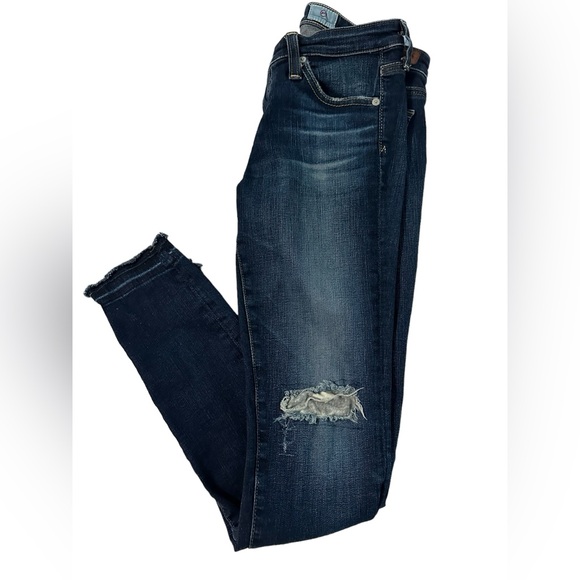 Adriano Goldschmied Women’s Super Skinny ankle Jean - Size 25R - Picture 4 of 5